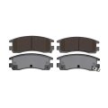 Front Brake Pads For Oldsmobile Alero 1999 2000 2001 2002 2003 2004 Ceramic Friction 4 24 In Outer Pad Width 