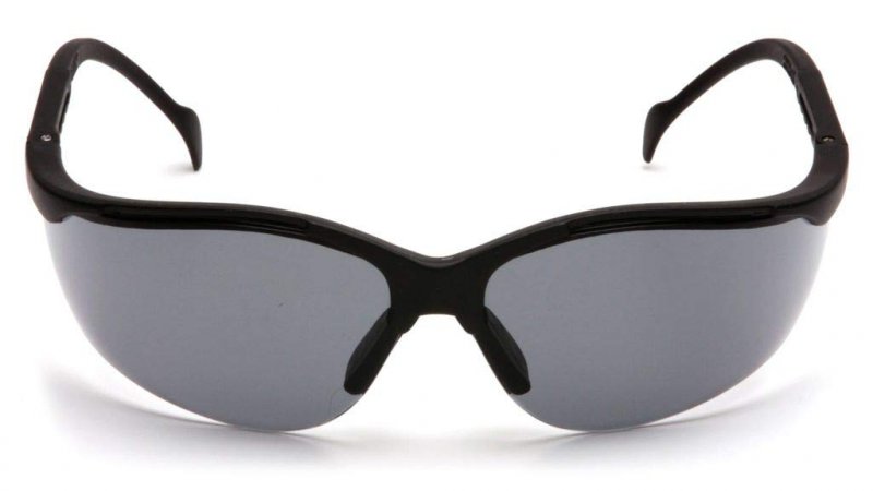 12 Pair Pyramex Venture Ii Glasses Black Frame Gray Anti-fog Lens Sb1820st