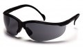 12 Pair Pyramex Venture Ii Glasses Black Frame Gray Anti-fog Lens Sb1820st