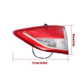 Tail Lamp Light Replacement For Escape 2013-2016 Red Lens Passenger Side Halogen Brake Inner Cj5z13404a