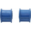 Rear Sway Bar Bushing Kit For Jeep Cherokee 1999 2000 2001 To Frame Replaces 52001145 52006289 Black Plastic Standard Style 