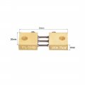 Uxcell Shunt Resistor 200a 75mv For Dc Current Ammeter Analog Panel Meter Fl-19 Divider