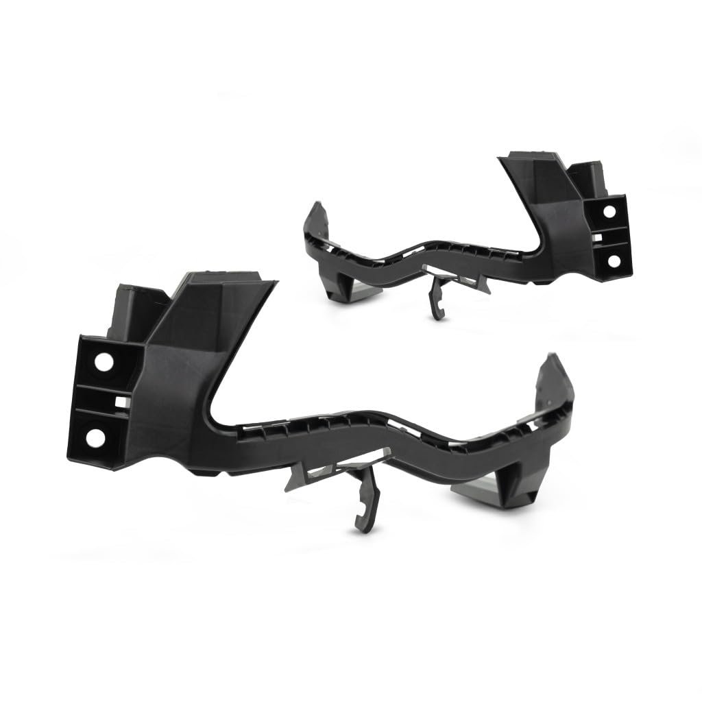 Front Bumper Cover Bracket Pair For Subaru Xv Crosstrek 2013 2014 2015 Driver And Passenger Side Outer Plastic Su1042103
