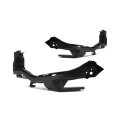 Front Bumper Cover Bracket Pair For Subaru Xv Crosstrek 2013 2014 2015 Driver And Passenger Side Outer Plastic Su1042103