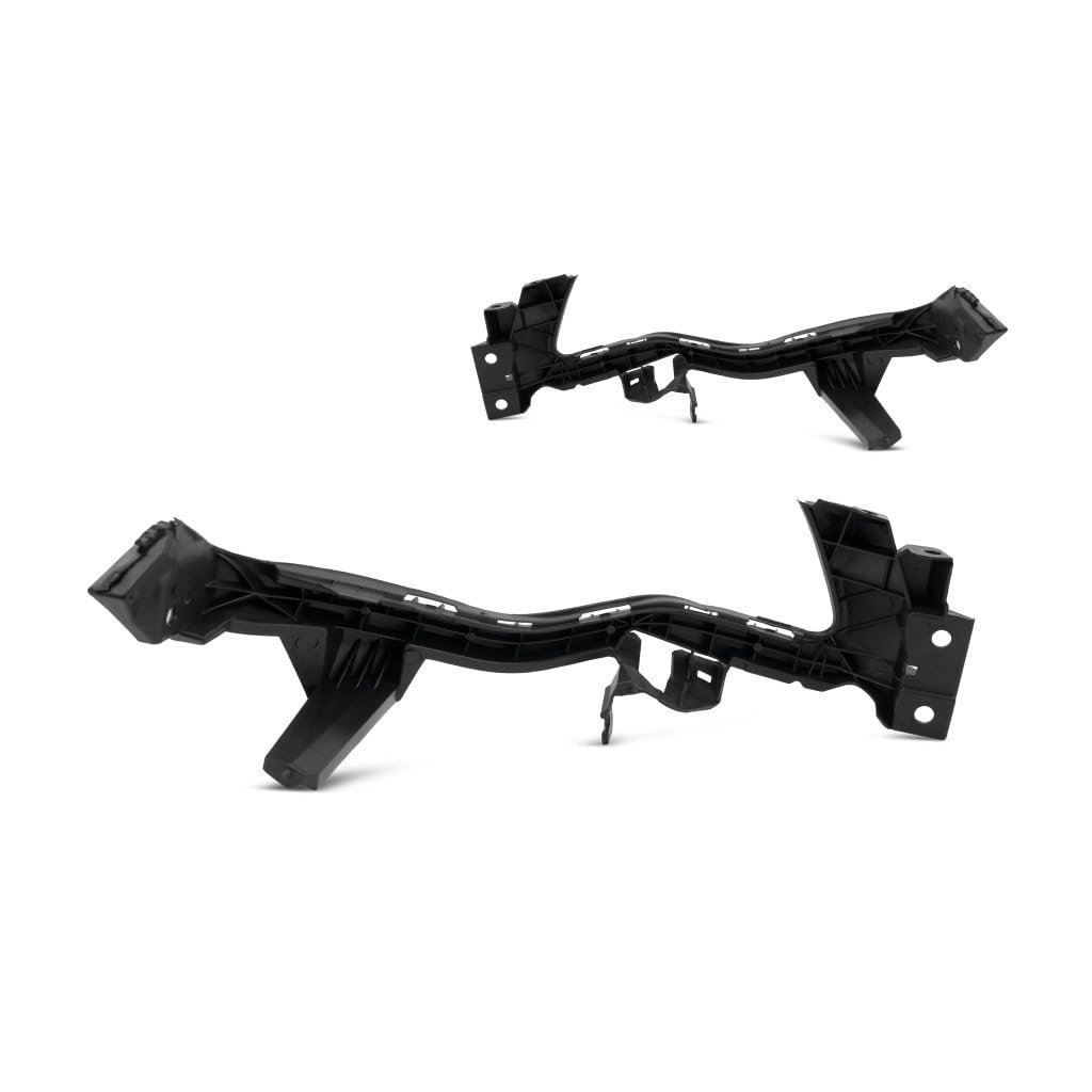 Front Bumper Cover Bracket Pair For Subaru Xv Crosstrek 2013 2014 2015 Driver And Passenger Side Outer Plastic Su1042103