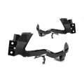Front Bumper Cover Bracket Pair For Subaru Xv Crosstrek 2013 2014 2015 Driver And Passenger Side Outer Plastic Su1042103