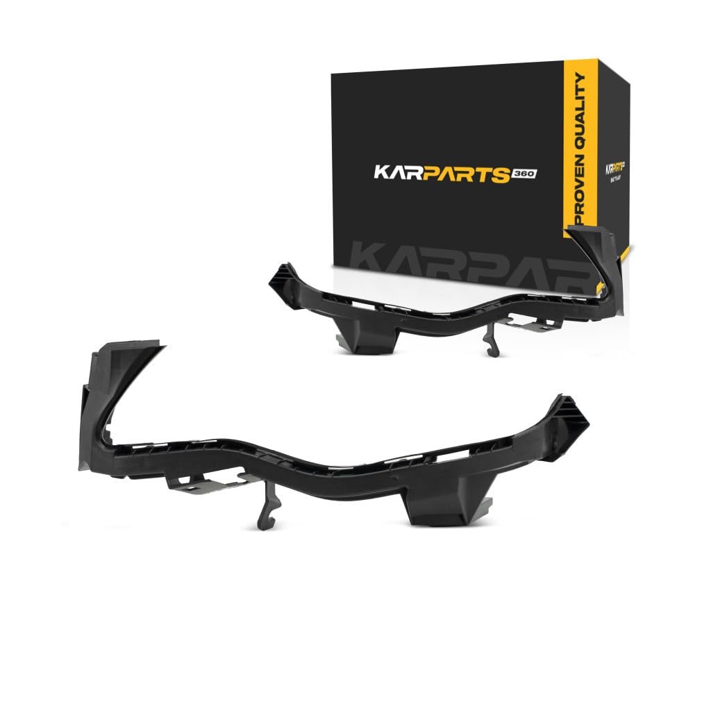 Front Bumper Cover Bracket Pair For Subaru Xv Crosstrek 2013 2014 2015 Driver And Passenger Side Outer Plastic Su1042103