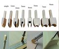 Welliestr 8 Size Kit Brass Leather Solder Iron Tip Sets Burn Edge Decorate Diysingle 1 2 3 4 5 7 9mm 