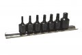 15 Piece Impact Tamper Star Socket Bit Set 1 4 And 3 8 Drive