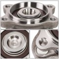 Oe Style Rear Wheel Bearing Hub Assembly Compatible With Nissan Altima Maxima Quest 02-09 Driver Or Passenger Side Bare Steel
