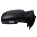 Ocpty Passenger Side Turn Signal Heated Manual Fold Memory Mirrors Compatible With 2007-2013 For Chevrolet Avalanche Silverado