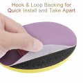Uxcell 15pcs 5-inch Purple Sanding Discs 3000 Grits Hook And Loop Professional Aluminum Oxide Sand Paper Wet Dry Polish For