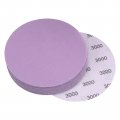 Uxcell 15pcs 5-inch Purple Sanding Discs 3000 Grits Hook And Loop Professional Aluminum Oxide Sand Paper Wet Dry Polish For