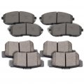 Aintier Automotive Replacement Brake Pads Front Rear Fit For Acura Csx 2006-2011 For Ilx 2013-2015 Honda Civic 2006-2015