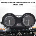 Motorcycle Speedometer And Oil Gauge Into One Dc 12v Motorbike 12000rpm Lcd Odometer For Yamaha Ybr 125
