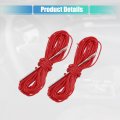 Uxcell Car Hand Sewn Steering Wheel Cover Stitch With Needle And Thread Universal Fit 14 6-15 2 Inch 37-38 5cm Diameter