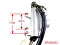 Rear Hydraulic Brake Master Cylinder Caliper Assembly With New Pads For 50cc 70cc 90cc 110cc 125cc Atv Quad Taotao Sunl Roketa