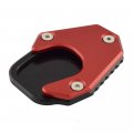 Motorcycle Cnc Kickstand Kick Side Stand Foot Extension Enlarger Plate Pad Compatible With Crf250l Rally 2017 2018 2019 2020