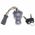 Solarhome 110-7887 467-8535 47031 Ignition Switch With 2 Keys For Cat Caterpillar 906h 906h2 906k 906m 415 415f2 Il 416 416f2