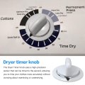 2x Dryer Control Knob For Hotpoint Htdp120gd5ww Htdp120gd6ww Htdx100ed0ww Htdx100ed1ww Htdx100ed2ww