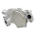 High Volume Water Pump Short Polished Aluminum Replacement For 1955-1985 Small Block 283 327 350 V8