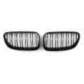 Topteng Gloss Black Front Kidney Grille Double Rib Grill Fit For Bmw E92 E93 Lci 2 Doors 2011-2014 