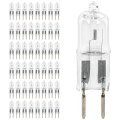 S4197 20 Watt T3 Halogen Bi Pin Gy6 35 Lamp 12 Volt 300 Lumens Clear Warm White 2900k Dimmable Cri100 360 Degrees Beam Accent 