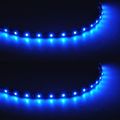 E Support Blue 12v 15 Led 30cm Car Flexible Waterproof Underbody Light Strip Pack Of 10