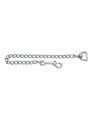Jt International Distributors Chrome Plaited Lead Stud Chain 20 