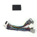 16pin Audio Wire Harness Abs Material Perfect For Crvcivic 2012-2015 Easy Connection And Long Lifespan
