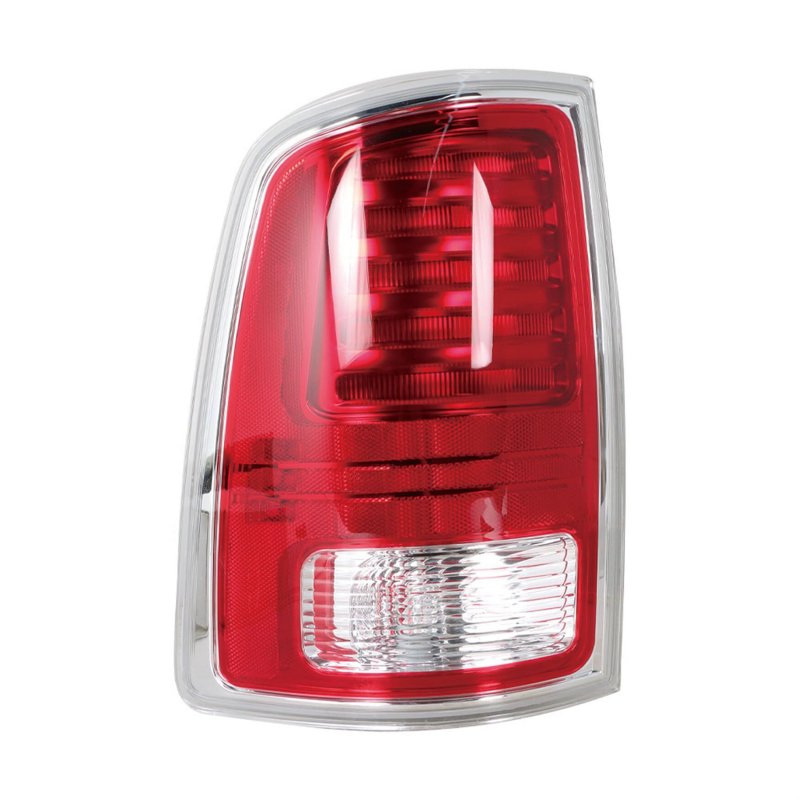 Left Side Tail Light Assembly Replacement For Ram 1500 2500 3500 2013-2018 Chrome Interior Driver Rear Brake Lamp