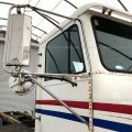 Door Mirror Bracket Arm Mount Stainless Passenger Side Fit 1988-2010 Freightliner Classic Xl Fla Flb Fld112 Fld112sd Fld120