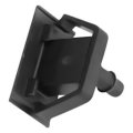 Windshield Washer Nozzle For Pontiac Firebird 1993 To 2002 Black Plastic Clip Type 0 24 In Hose Port Diameter Part Number 