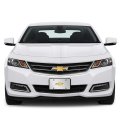 Chevrolet Golden In 3d Logo On Pattern Brushed Aluminum License Plate Official Licensed 