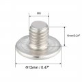 Uxcell Machine Screws M5x6mm Phillips Screw 304 Stainless Steel Fasteners Bolts 20pcs