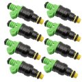 Set 8 42lb Fuel Injectors 0280150558 For Ford Mustang Sohc Dohc V8 440cc Ev1 