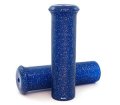 Jackhammer Metal Flake Motorcycle Grips Blue 7 8 