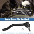 X Autohaux 2pcs Front Outer Tie Rod End Links Suspension Steering Es800357 Es800358 For Nissan Altima 2007-2015 Maxima