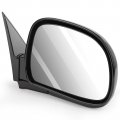 Ocpty Black Passenger Side View Mirror Smooth With Manual Adjustment Fold Non-heated Compatible For 1994-1998 Chevrolet S10