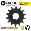 Niche Drive Sprocket Chain Combo For Kawasaki Ninja 250r Ex250 Front 14 Rear 43 Tooth 520v O-ring 106 Links