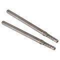 Cnbtr 2 0mm Dia Silver Coated Drill Bits Marble Glass Ceramic Hole Saw Tool Pack Of 20 