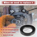 Uxcell 4pcs Engine Crankshaft Oil Seal Replacement For Honda Accord 1994-2008 Acura Mdx 2001-2008 No 12342-p08-004 12342p08004