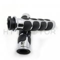 Httmt Custom Chrome 7 8 22mm Handlebar Grips Compatible With Hond Cbr 600 F3 F4i 929 954 1000 Rr