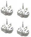 4 Vdo Metal Shaft Stepper Motors For Vw Volkswagen Gauge Cluster Fuel Temp Rpm 