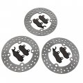 Can-am Commander 1000 4x4 Xt Front And Rear Brake Rotors Pads
