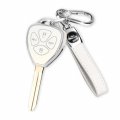 Qbuc For Toyota Key Fob Cover Withchain Car Key Case Fit 2007-2011 Camry 2008-2013 Avalon Corolla 2009-2016 Venza 4 Buttons 