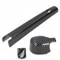 Rear Windshield Wiper Arm Cover Trim Window Blade Sticker Carbon Fiber Style Decoration Fit For Mk8 20202021