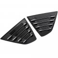 Lexley Racing Style Rear Side Window Louvers Air Vent Louvers Scoop Cover Blinds For Toyota Camry 2018 2019 2020 2021 2022 2023
