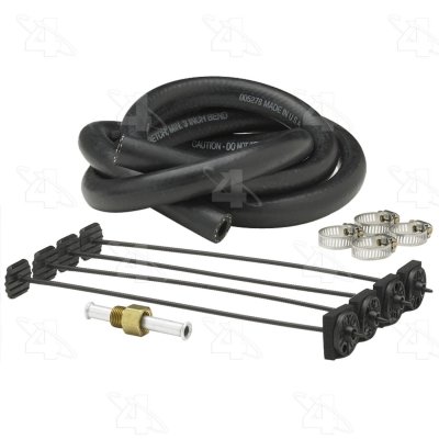 53018 Transmission Oil Cooler Mounting Kit Metal Construction Black And Silver