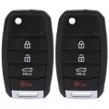Ocpty 2 Flip Key Fob For Kia Sorento 2015-2020 Osloka-910t